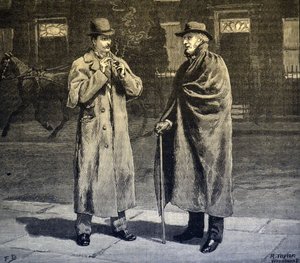 Winternacht, 1890